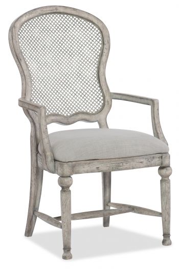 Gaston Metal Back Arm Chair