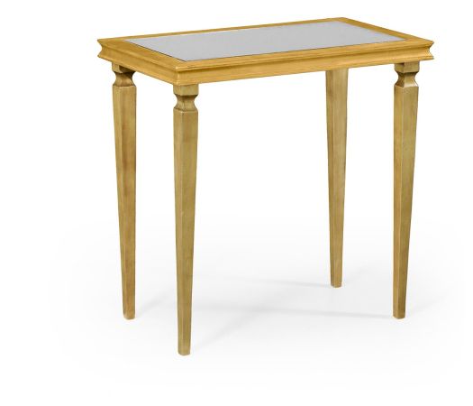 JC Modern - Luxe Collection - Italian Gilded Rectangular Side Table