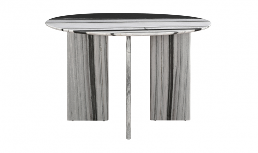 Celia Round Dining Table Panda Marble