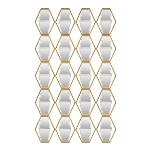 Jillian Mirrored Wall Decor