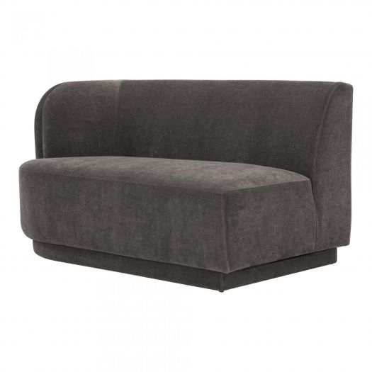 Yoon 2 Seat Chaise Left Anthracite