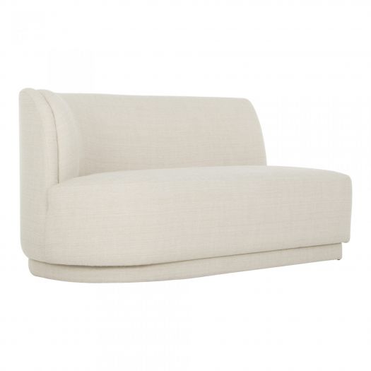 Yoon 2 Seat Sofa Left Cream