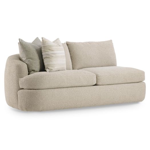 Jules Fabric Left Arm Loveseat