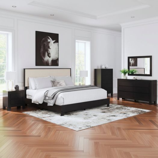Kasteiner King Upholstered Bedroom