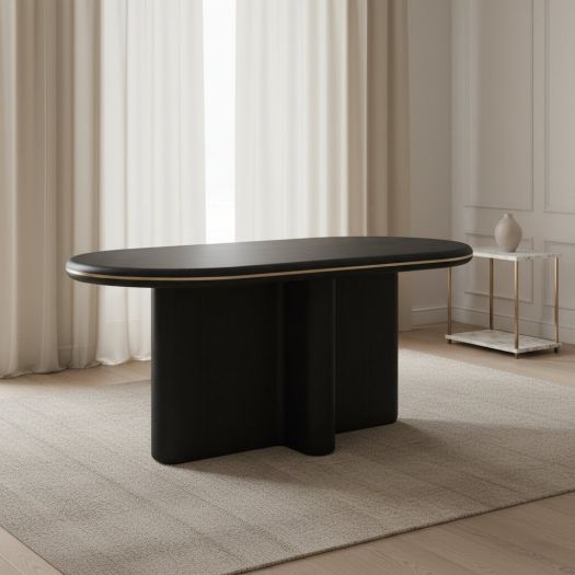 Kelly Hoppen - Monty Dining Set(Table+4 Chairs)