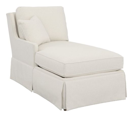 Kelly Skirted Left Arm Chaise