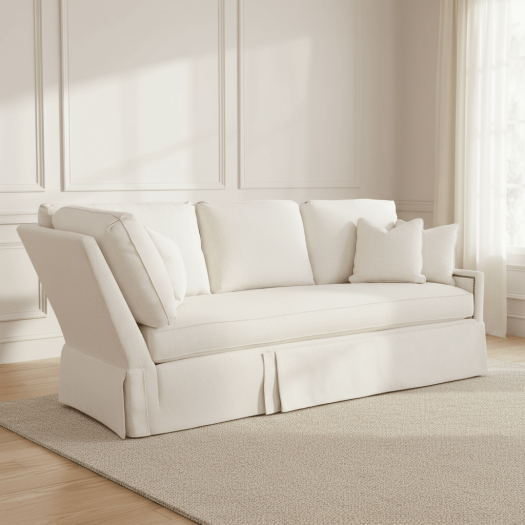 Kelly Skirted Right Arm Corner Sofa