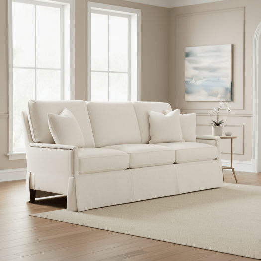 Kelly Skirted Right Arm Sofa