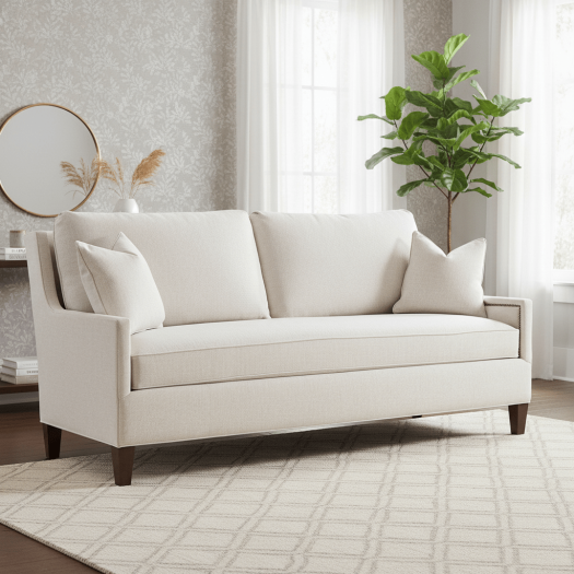 Kelly Sofa with Tapered Leg