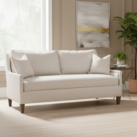 Kelly Sofa with Tapered Leg