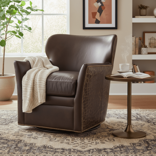 Kenya Hearth Swivel Chair