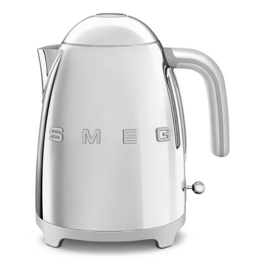 SMEG Chrome kettle, 50's Retro style, Aesthetic KLF03SSUK 