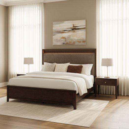 Korestone King Upholstered Bed