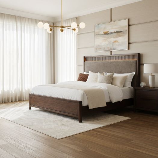 Korestone Queen Upholstered Bed