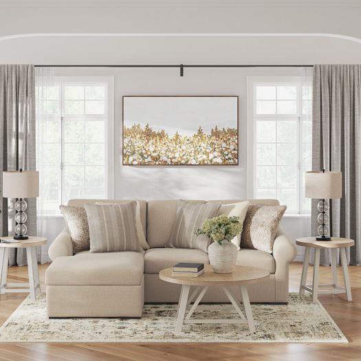 LadyMae 2-Piece Sectional with Chaise