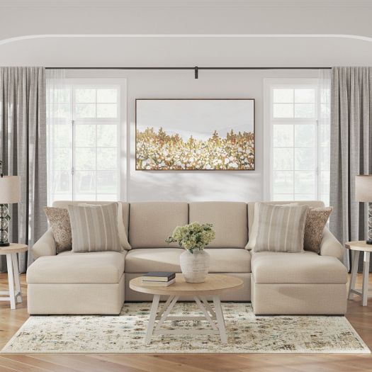 LadyMae 3-Piece Sectional with Chaise