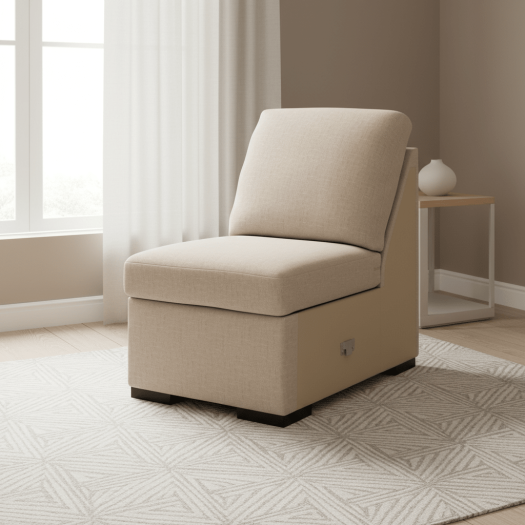 LadyMae Armless Chair