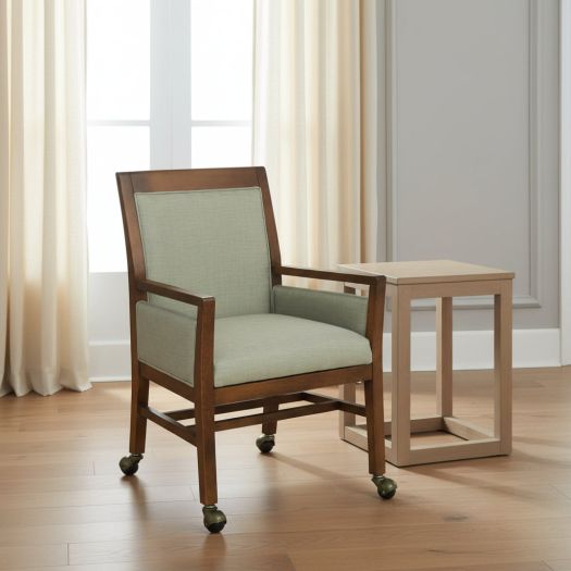 Laguna Easy Clean Occasional Chair with Four Caste