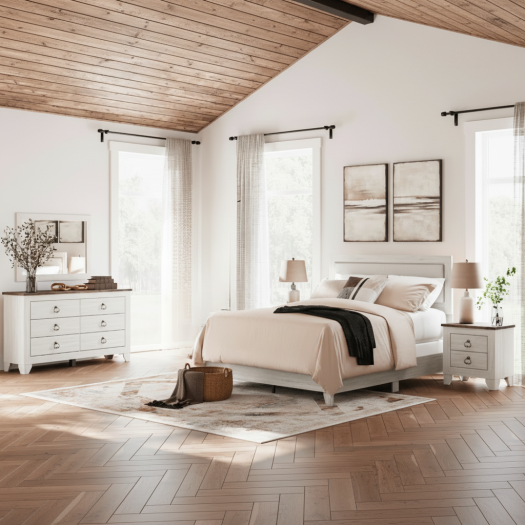 Laigmeyer Full Upholstered Bedroom