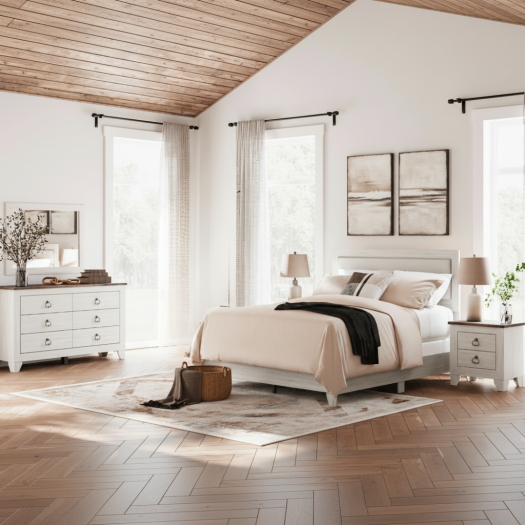 Laigmeyer Queen Upholstered Bedroom