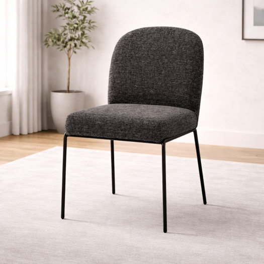 Landscape Black Dining Chair