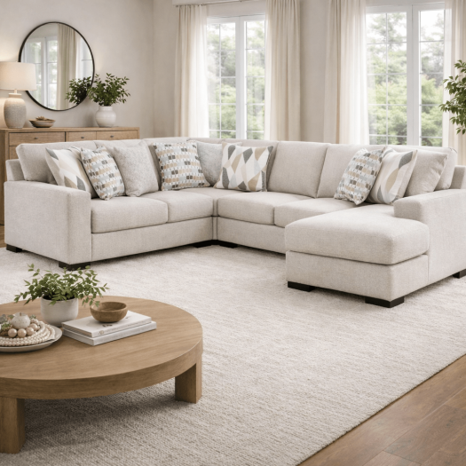 Laurelgrove 4-Piece Sectional with Chaise