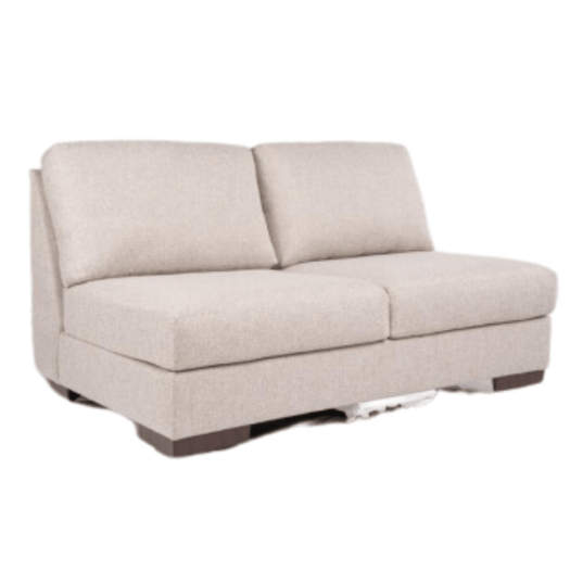 Lavender Armless Loveseat