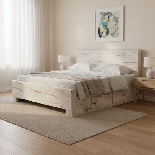 Lawroy King Panel Bed with Storage