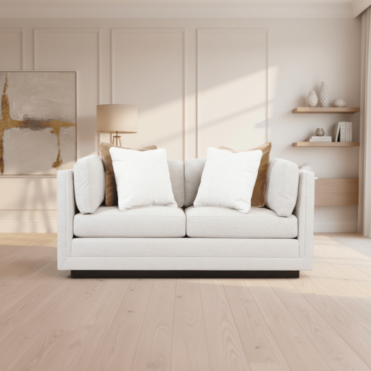 Layal Chic Gold Loveseat