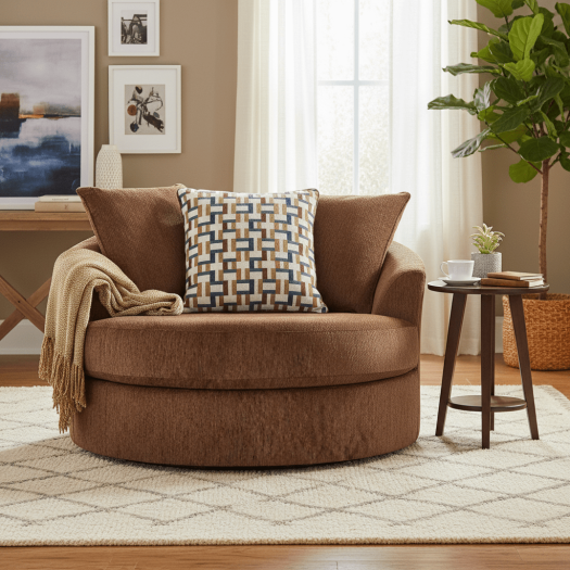 Laylabrook Oversized Swivel Accent Chair