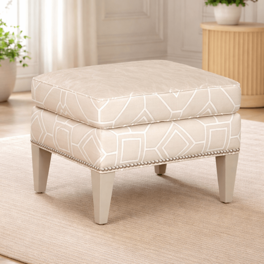 Libby Langdon Percy Ottoman