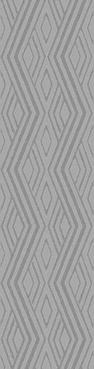 Light Gray Rug with Geometric Pattern