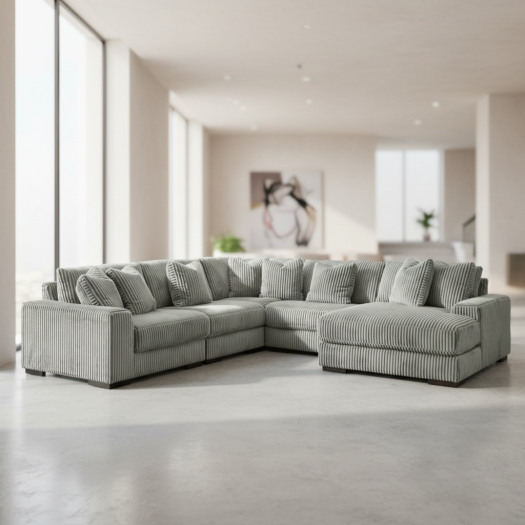 Lindyn 5-Piece Sectional with Chaise