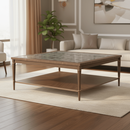 Louis Square coffee Table