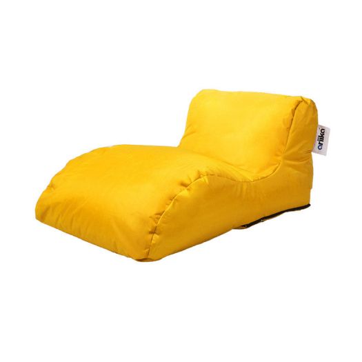 Lounger Yellow Waterproof Bean Bag