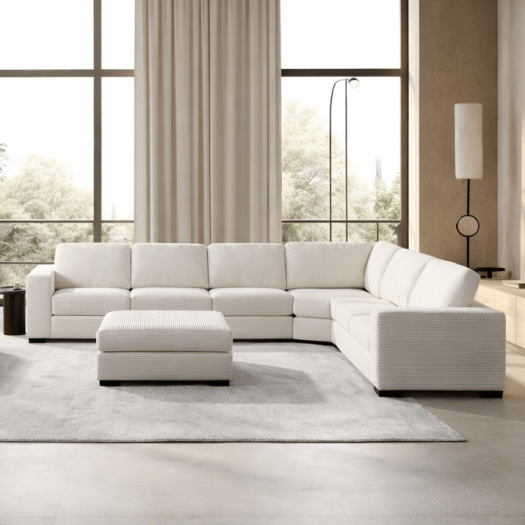 Luna Cream Sectional