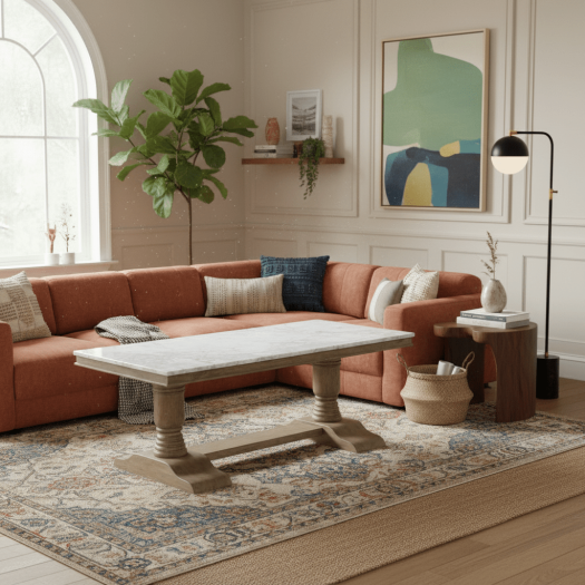 Malone Rectangle Coffee Table