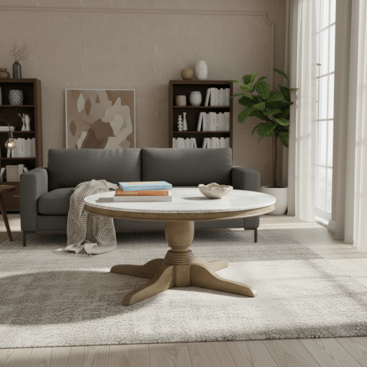 Malone Round Coffee Table