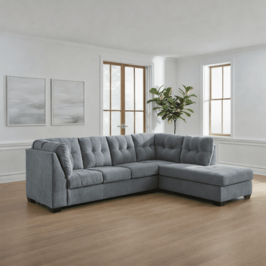 Marleton Blue Raf Sectional