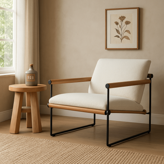 May Boucle Accent Chair