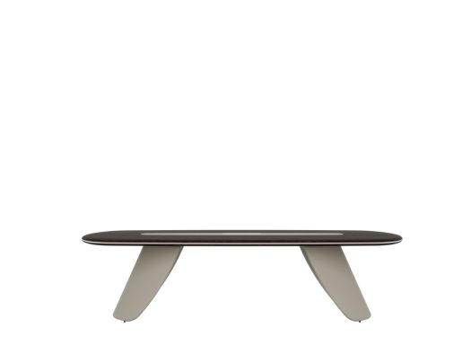 Avia Conference Table – Boat Shape Wood Veneer