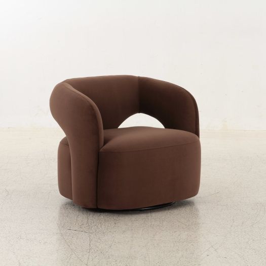 Mazie Brown Swivel Chair
