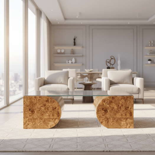 Melange Burlesque Coffee Table