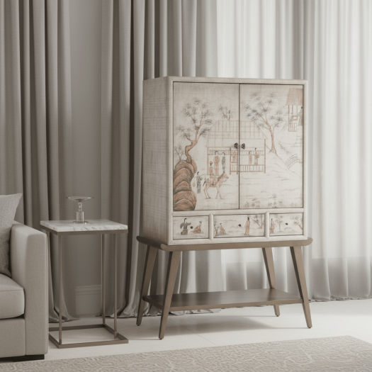 Melange Dynasty Accent Chest