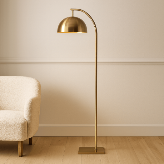 Meridian floor lamp - Gold