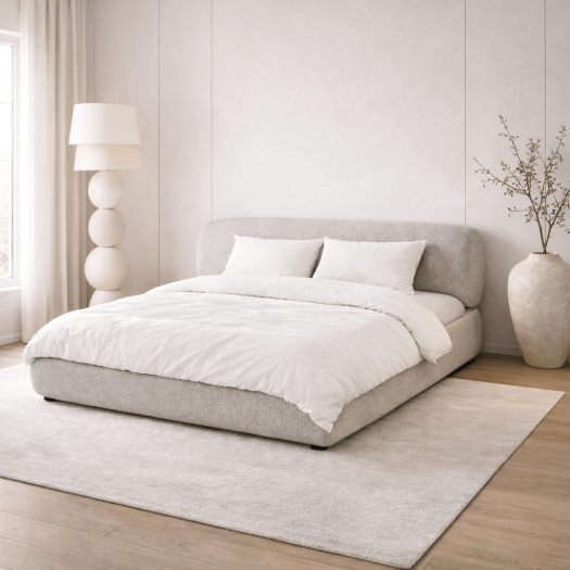 MetroNest Silver King Bed 180