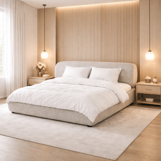 MetroNest Silver Queen Bed 150