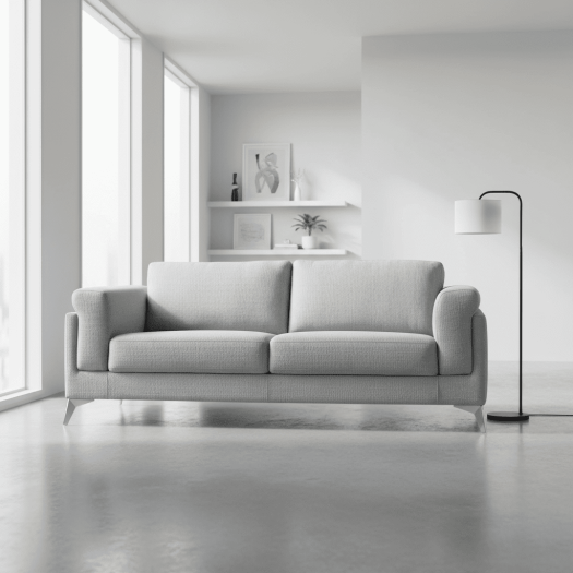 Miami Sofa In Gemini In Steel Grey