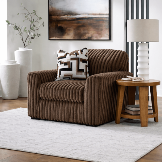 Midnight-Madness Oversized Chair