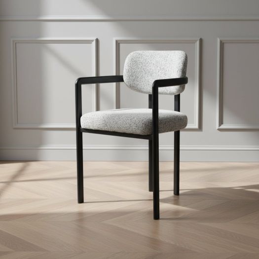 Midnight Oak Dining Arm Chair